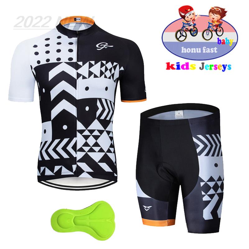 Xin Sports Equipment - New Children's Cycling Jersey Suit Shorts