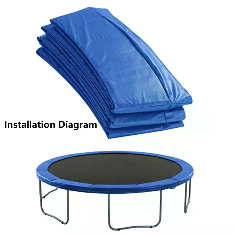 8Ft Trampoline Protection Pad  - Trampoline Spring Cover 评论和价格